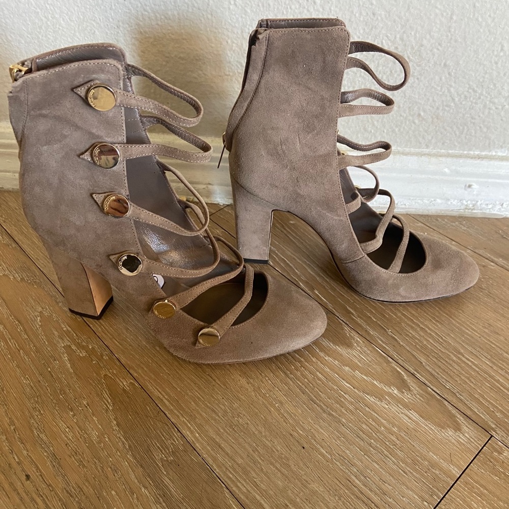Suede Jimmy Choo Heels